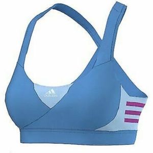 Adidas GT Infinite Supernova Blue/Pink Sports Bra
